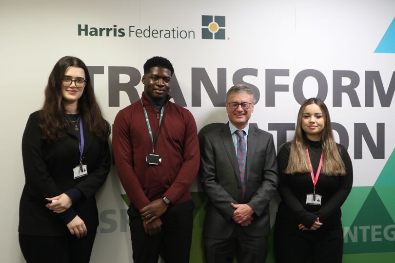A meeting to Remember - Apprentices meet with CEO Sir Dan Moynihan