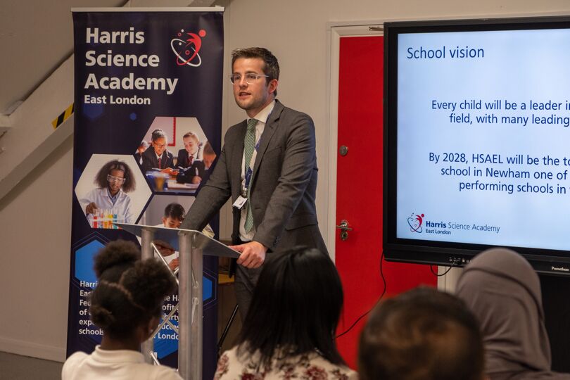 First 100 days as Principal: Dan MacPherson, Harris Science Academy East London